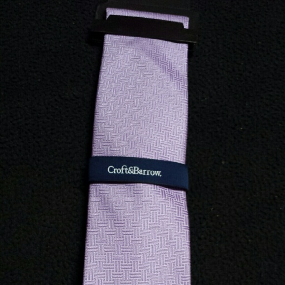 Mens Purple Tie