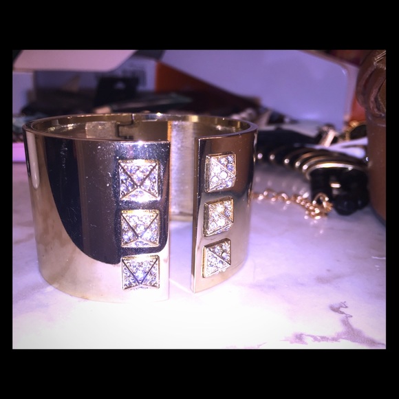 Gold studded Victoria Secret bracelet