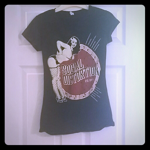 Social distortion girls tee