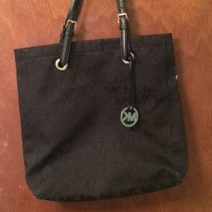 Michael Kors Signature Large Black Bag