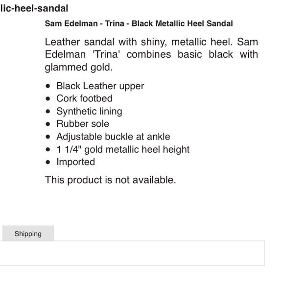 Sam Edelman Trina sandal in black leather - Picture 3 of 4