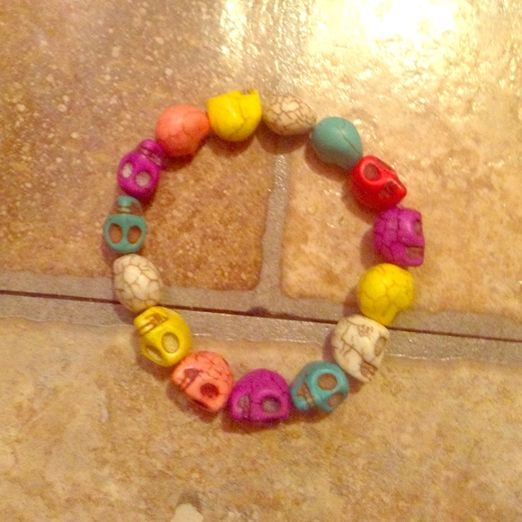 Colorful Skeleton Bracelet
