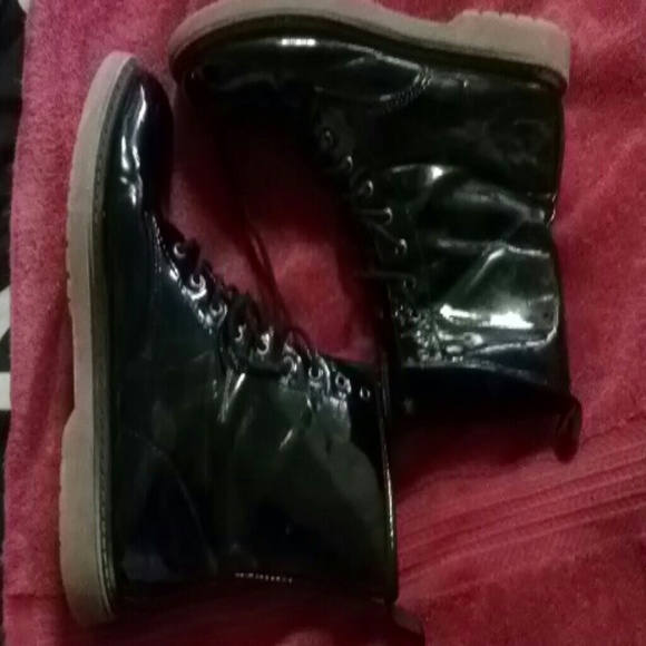 Doc marten inspired combat boots
