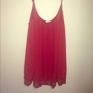 Red sundress