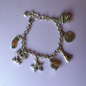 Brighton California Charm Braclet