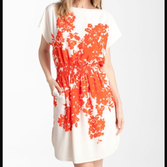 Eliza J Orange Summer Dress - Picture 2 of 2