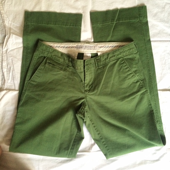 Green Old Navy Chino Pants