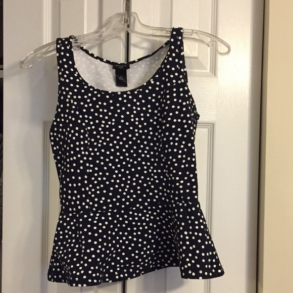 Peplum xsp ann taylor top