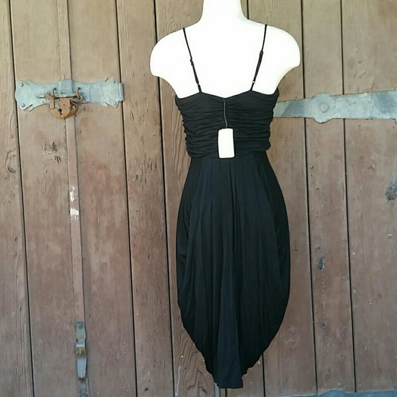 Black Spaghetti Strap Dress - Picture 2 of 4