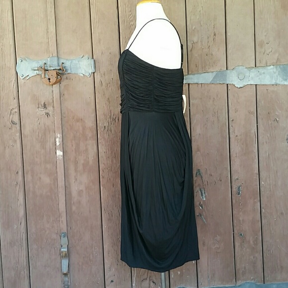 Black Spaghetti Strap Dress - Picture 3 of 4