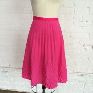 Anthropologie pleated skirt