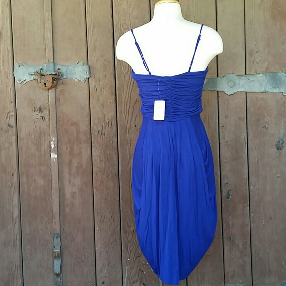 Periwinkle Spaghetti Strap Dress - Picture 2 of 4