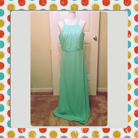 Mint Green Evening Gown