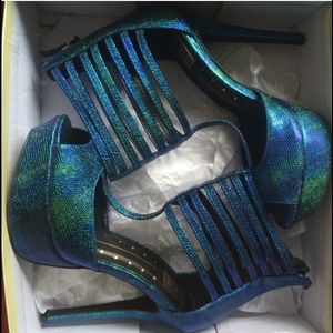 Blue-green heels/ Pink heels bundle deal 💕