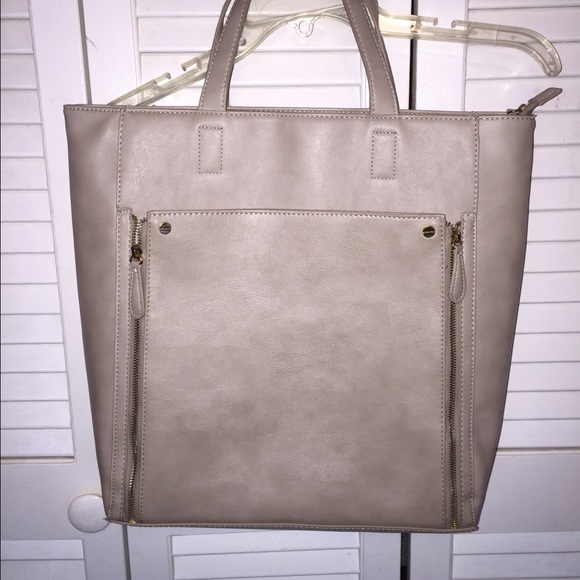 Large Faux Leather Purse