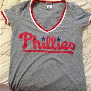 PINK Victoria's Secret Play Ball V-Neck