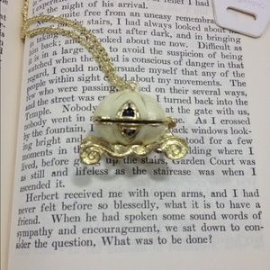 Beautiful Cream Pumpkin Necklace