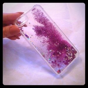 Purple glitter lava  iPhone 6 case 💜
