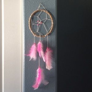 Pink dream catcher