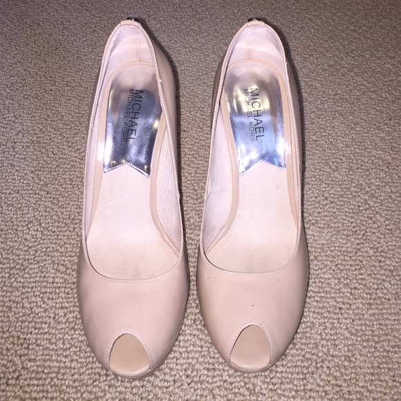 Michael Kors patent leather pumps