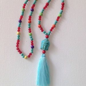 Buddha Tassel Necklace