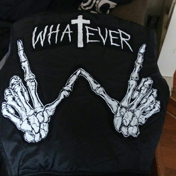 Whatever forever bomber coat