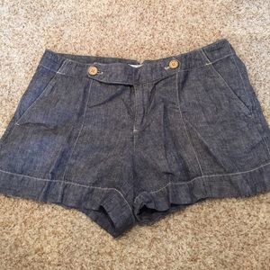 Ann Taylor Loft Denim Linen shorts