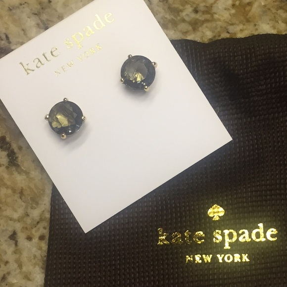 Kate Spade Gumdrop Earrings - Black Gradient