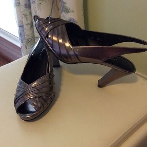 Metallic Pump -- worn once