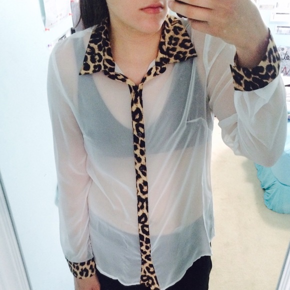 Rehab Button-Up Blouse