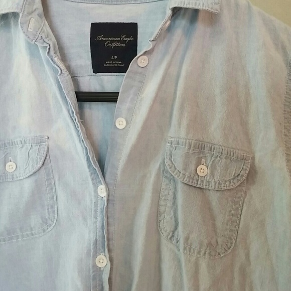 🌟 Sold 🌟 AEO buttonup - Picture 2 of 3