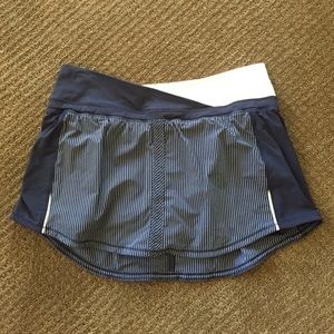 Lululemon skirt.