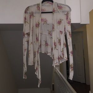 Light Floral Coverup