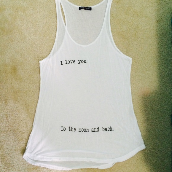 Brandy Melville "I Love You To The Moon & Back"