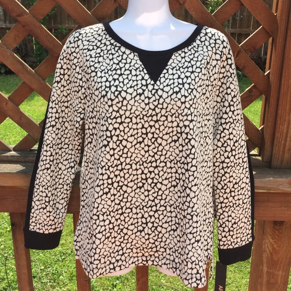 Apt 9 Jersey knit top Petite Small - Picture 1 of 4