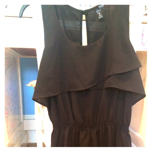 Black Aqua romper