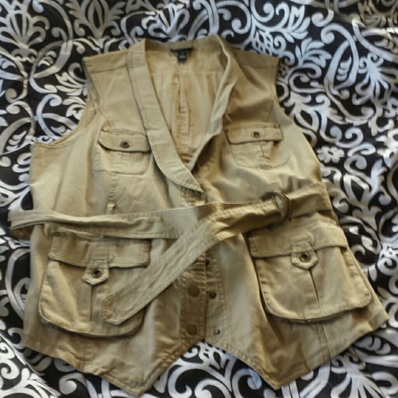 Khaki vest