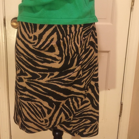 Faux-Wrap tulip skirt
