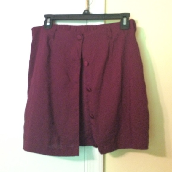 Plum skirt from Urban Outfitters