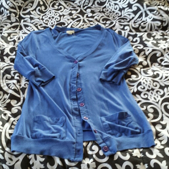Blue cardigan and black cardigan bundle deal