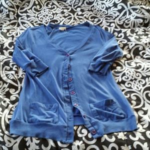 Blue cardigan and black cardigan bundle deal