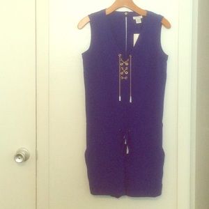 cache royal blue romper