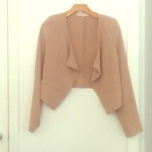 nude blazer