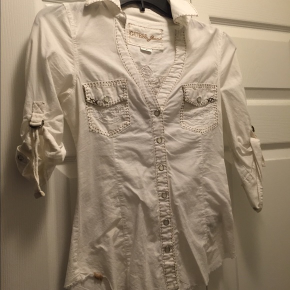 Button down Guess shirt Size XS - Picture 1 of 4