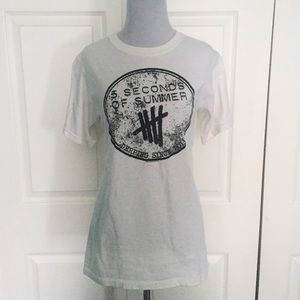 5 Seconds of Summer Concert Logo Tee