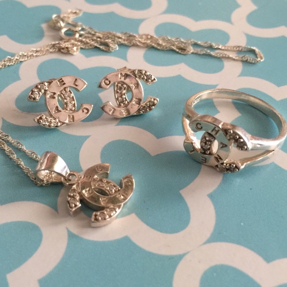 Italy .925 Sterling Silver Jewelry Set