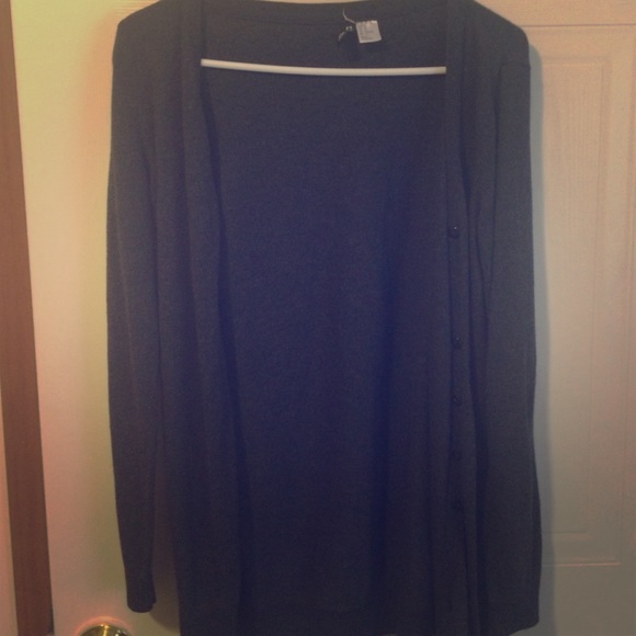 Grey H&M cardigan