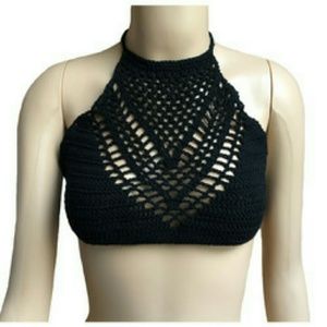 Crochet crop top