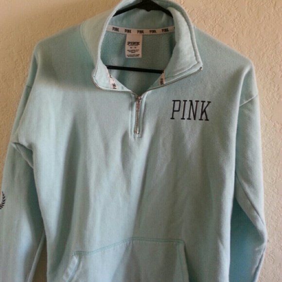 DO NOT BUY. Mint VS PINK half zip up