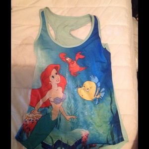 Little mermaid tank top